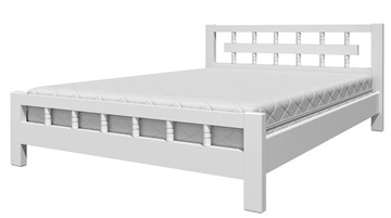Спальная кровать Натали-5 (Белый Античный) 90х200 в Грозном