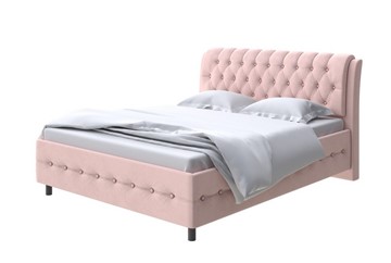Кровать Como (Veda) 4 140х200, Велюр (Ultra Розовый мусс) в Грозном