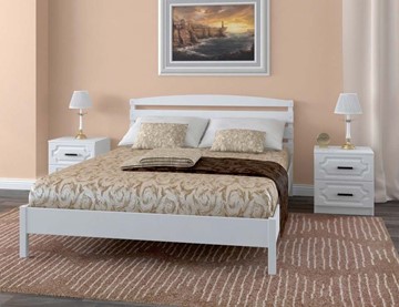 Спальная кровать Камелия-1 (Венге) 140х200 в Грозном - предосмотр 1