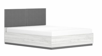 Кровать с подъемным механизмом полутороспальная Винтер-14, винтерберг/темно-серый/спейс графит в Грозном