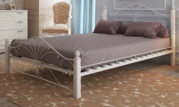 Кровать Фортуна 1, 1600, белый/белый в Грозном