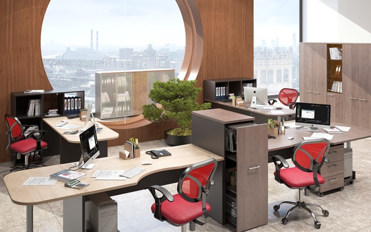 Офисный комплект мебели Xten для начальника отдела в Грозном - изображение 5