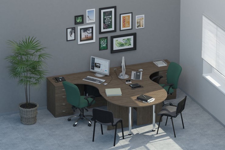 Офисный комплект мебели Twin в Грозном - изображение