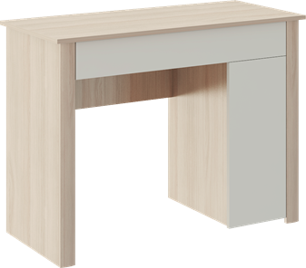 Косметический стол Глэдис М28 (Шимо светлый/Белый текстурный) в Грозном - предосмотр