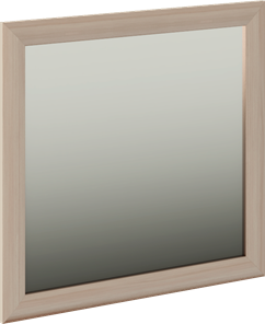 Зеркало навесное Глэдис М29 (Шимо светлый) в Грозном