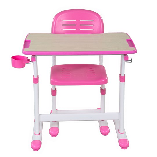 Парта растущая + стул Piccolino II Pink в Грозном - изображение 1