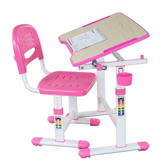 Парта растущая + стул Piccolino II Pink в Грозном - изображение 3