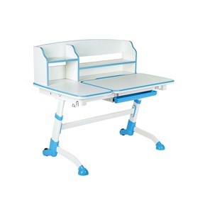 Детский стол-трансформер Amare II Blue с надстройкой в Грозном - предосмотр 1