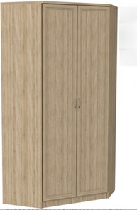 Шкаф распашной 403 несимметричный, цвет Дуб Сонома в Грозном - предосмотр