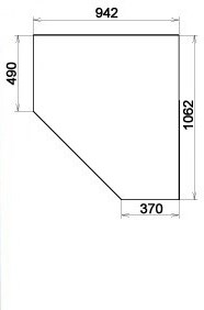 Шкаф 403 несимметричный, цвет Венге в Грозном - изображение 2