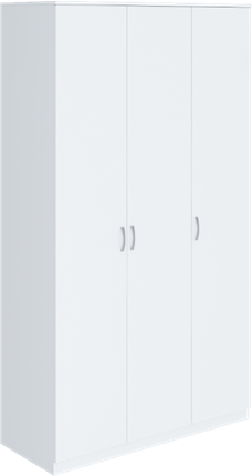 Распашной шкаф Осло М01 (Белый) в Грозном - изображение