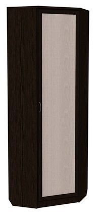 Шкаф 402 угловой со штангой, цвет Венге в Грозном - изображение