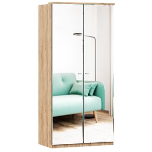 Шкаф двухстворчатый с 2-мя зеркалами Фиджи, 659.233, цвет белый в Грозном