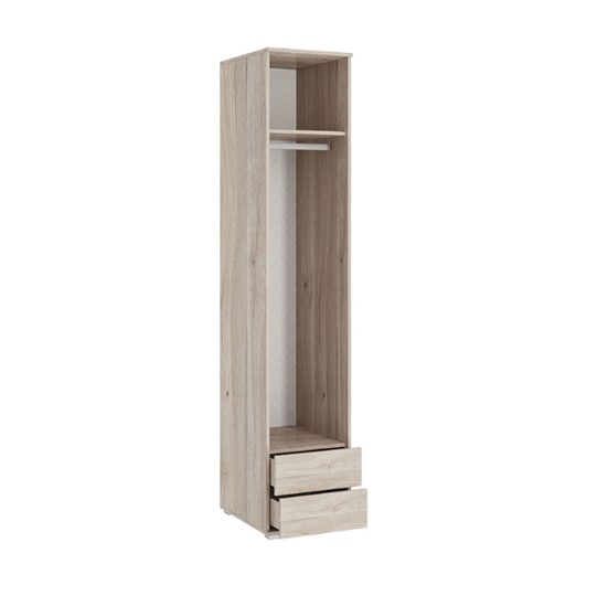 Шкаф одностворчатый с ящиками Лайк 54.01, дуб мария/роуз в Грозном - изображение 2