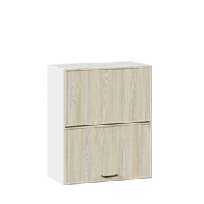 Шкаф кухонный горизонтальный 600 комбинированный Индиго ЛД 298.970.000.041, Белый/Дуб Мадейра топаз в Грозном