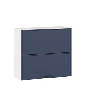 Горизонтальный кухонный шкаф 800 Индиго ЛД 298.980.000.126, Белый/Тёмно-синий в Грозном - предосмотр