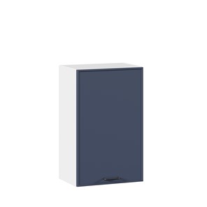 Навесной кухонный шкаф 450 Индиго ЛД 298.330.000.103, Белый/Тёмно-синий в Грозном