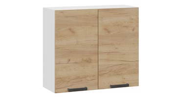 Кухонный навесной шкаф Детройт 1В8 (Белый/Дуб Крафт золотой) в Грозном - предосмотр