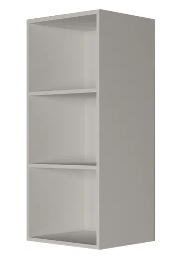 Навесной кухонный шкаф В9 45, Сатин/Белый в Грозном - изображение 1
