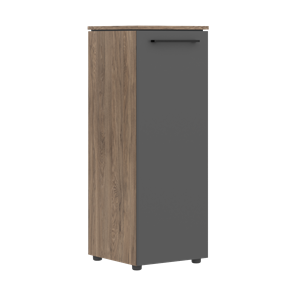 Средний шкаф колонна с глухой дверью MORRIS TREND Антрацит/Кария Пальмира MMC 42.1 (429х423х821) в Грозном
