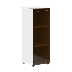 Шкаф колонна MORRIS Дуб Базель/Белый MMC 42 (429х423х1188) в Грозном