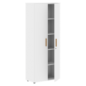 Шкаф широкий высокий FORTA Белый FHC 80.1(Z) (798х404х1965) в Грозном