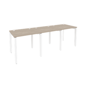 Стол на металлокаркасе O.MP-RS-3.0.7 (Белый/Дуб аттик) в Грозном