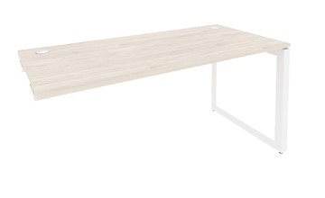 Приставной стол к тумбе O.MO-SPR-4.8 Белый/Денвер светлый в Грозном