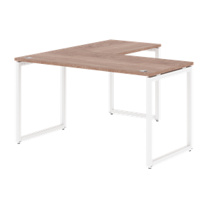 Письменный стол угловой правый XTEN-Q Дуб-сонома- белый XQCT 1415 (R) (1400х1500х750) в Грозном