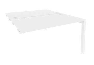 Приставной стол к тумбе O.MP-D.SPR-3.8 Белый/Белый бриллиант в Грозном