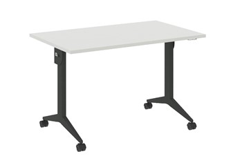 Складной мобильный стол X.M-2.7, Металл антрацит/Белый бриллиант в Грозном