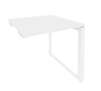 Приставной стол O.MO-SPR-0.7 Белый/Белый бриллиант в Грозном