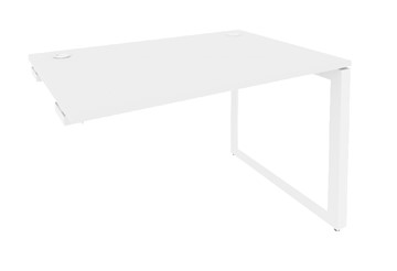 Стол приставка O.MO-SPR-2.8 Белый/Белый бриллиант в Грозном