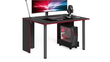Компьютерный стол SKILLL SSTG 1385.1 , (1360x850x750), Антрацит/ Красный в Грозном