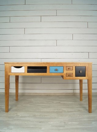 Письменный стол Aquarelle Birch с 6 ящиками (RE-12ETG/4) в Грозном - изображение
