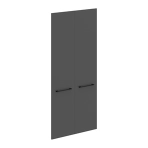 Дверь для шкафчика высокая MORRIS TREND Антрацит/Кария Пальмира MHD 42-2 (844х1900х18) в Грозном