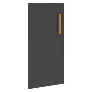 Дверь для шкафа низкая левая FORTA Черный ГрафитFLD 40-1(L) (396х18х766) в Грозном