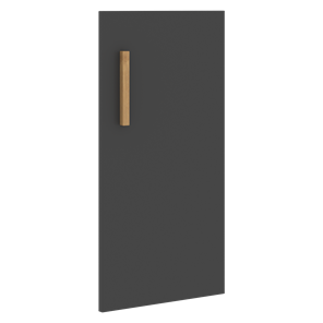 Низкая дверь для шкафа правая FORTA Черный Графит FLD 40-1(R) (396х18х766) в Грозном