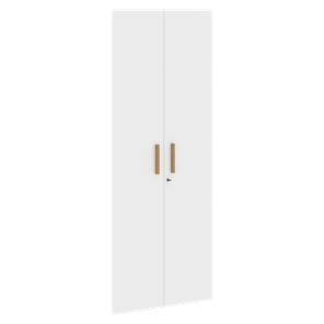 Высокие двери для шкафов с замком FORTA Белый FHD 40-2(Z)  (794х18х1932) в Грозном