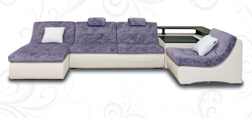 П-образный диван Марго 390х200х180х80 в Грозном - предосмотр