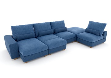 П-образный диван FLURE Home V-10-M П (П1+Д4+Д2+УС+ПС), Memory foam в Грозном