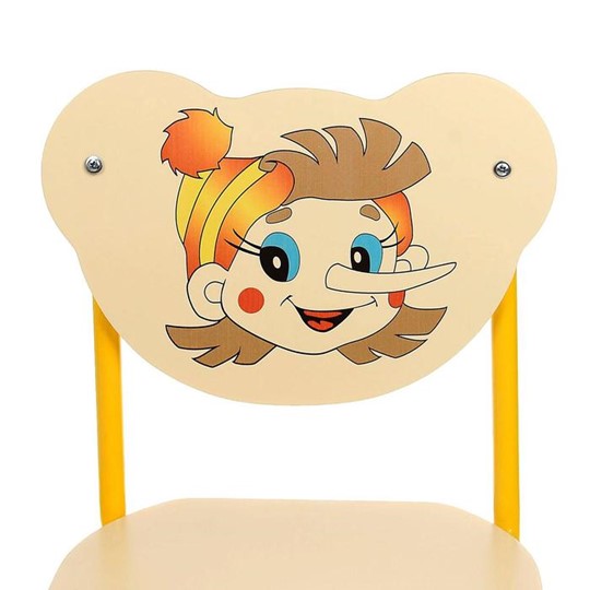 Детский стул Буратино (Кузя-БР(1-3)БЖ) в Грозном - изображение 1