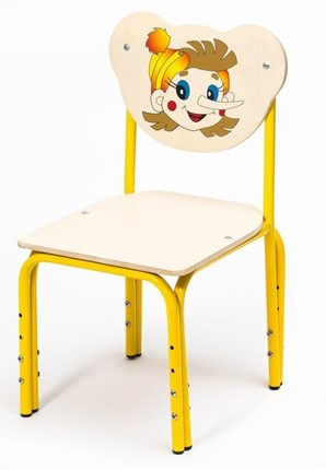 Детский стул Буратино (Кузя-БР(1-3)БЖ) в Грозном - изображение