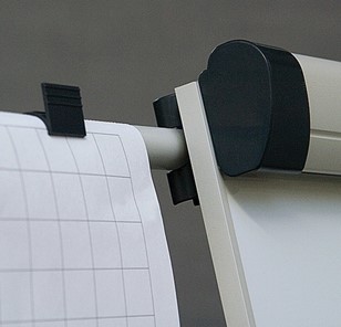 Магнитно-маркерная доска-флипчарт 2х3, TF02/2011, 70x100 см, передвижная, держатели для бумаги в Грозном - предосмотр 4