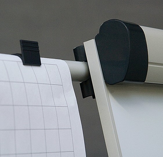 Магнитно-маркерная доска-флипчарт 2х3, TF02/2011, 70x100 см, передвижная, держатели для бумаги в Грозном - изображение 4