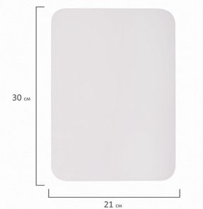 Магнитно-маркерная доска на холодильник BRAUBERG, 30х21 см с маркером, магнитом и салфеткой в Грозном - предосмотр 8