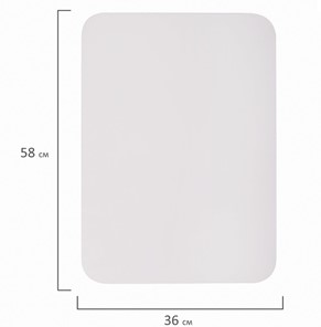 Доска магнитно-маркерная на холодильник BRAUBERG, 58х36 см с маркером, магнитом и салфеткой в Грозном - предосмотр 8