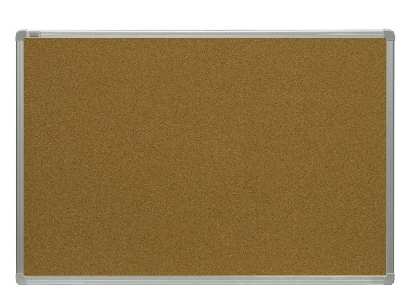 Пробковая доска для объявлений 2х3 OFFICE, TСA129, 90х120 см, алюминиевая рамка в Грозном - изображение